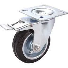 Mertsan Servis Tekeri Döner Frenli 125 mm