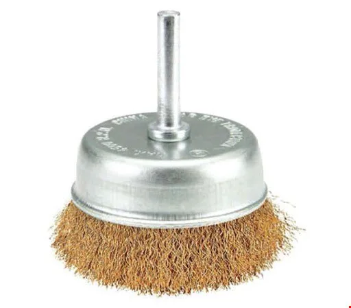 Meşem 4042 Pimli Dairesel Çelik Fırça 150mm