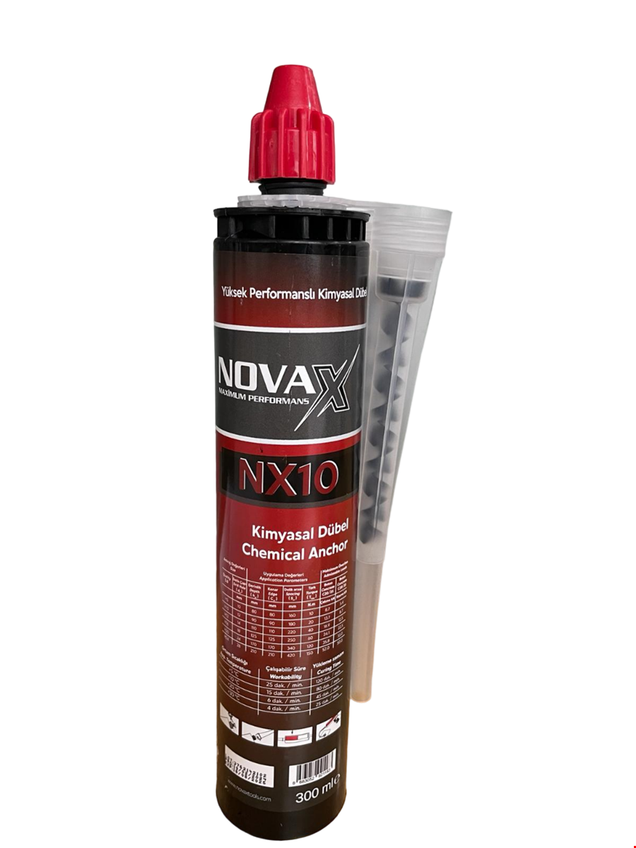 Novax NX10 Kimyasal Dübel 300ml