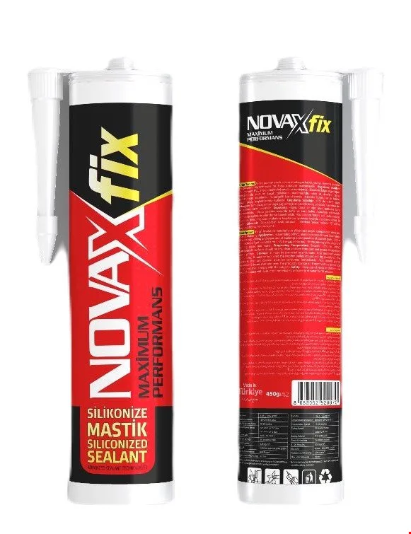 Novaxfix Silikonize Mastik Krem 450 Gr
