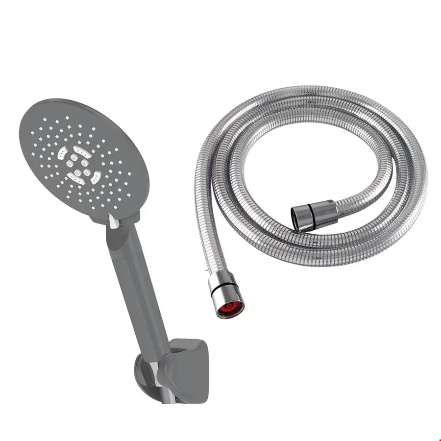 Oria Vega Mafsallı Duş Seti Grey (W1070)