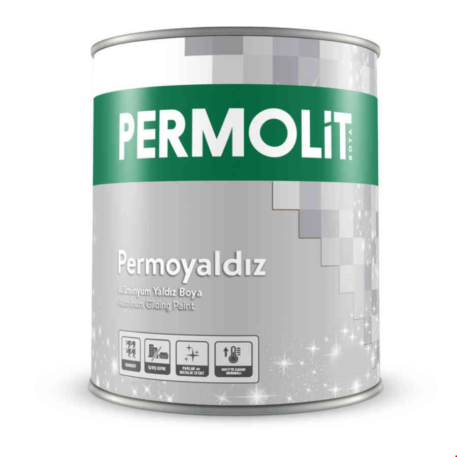 Permoyaldız Soba Boyası Alümünyum Yaldız 0,250 Lt
