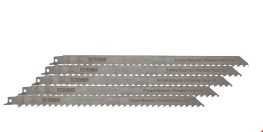 Rtrmax RH17670 Kemik- Buz Kesme Paslanmaz Tilki Kuyruğu (5'li set)