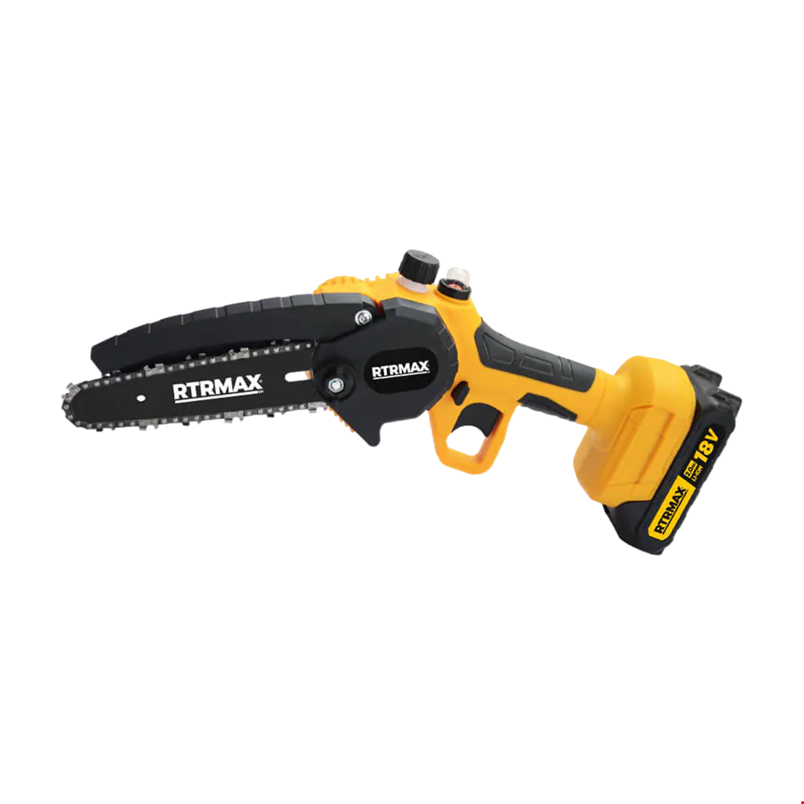 Rtrmax RTM9122 Akülü Budama Testeresi 150mm Kömürsüz 18V 2*2 AH