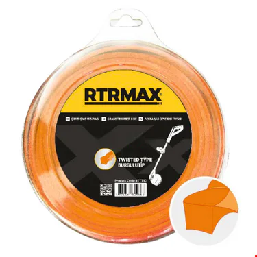 Rtrmax / Rty353 Tırpan Misina Burgulu 3.3mm 42 m