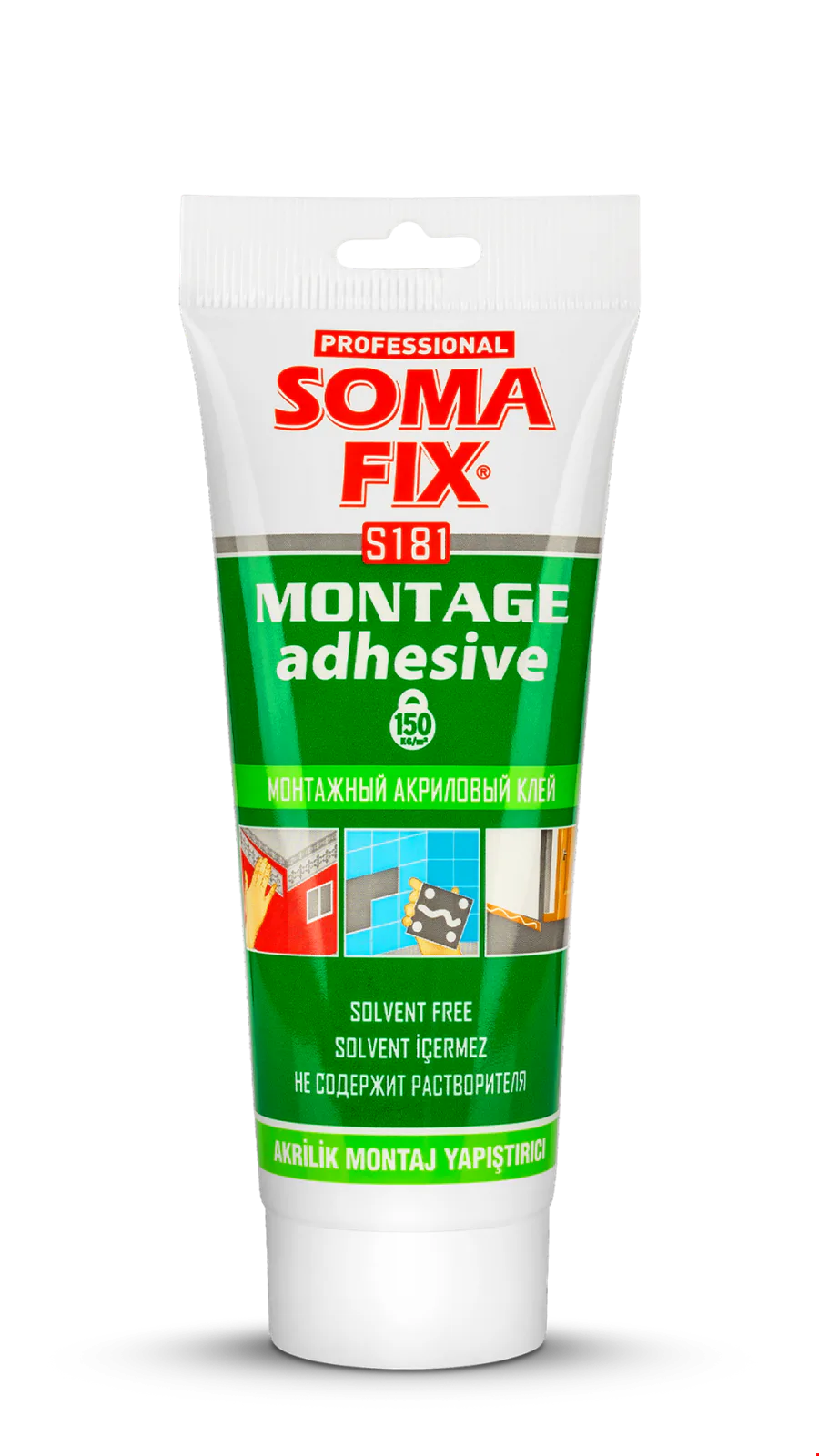 Somafix Akrilik Montaj Yapıştırıcı 250 Gr
