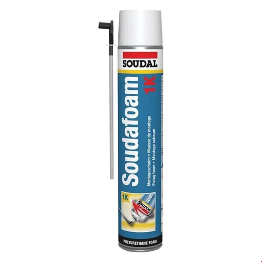 Soudal 1K Pipetli Köpük 750 ml
