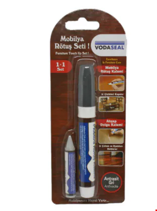 Touch Up Mobilya Rötuş Kalemi Antrasit Gri