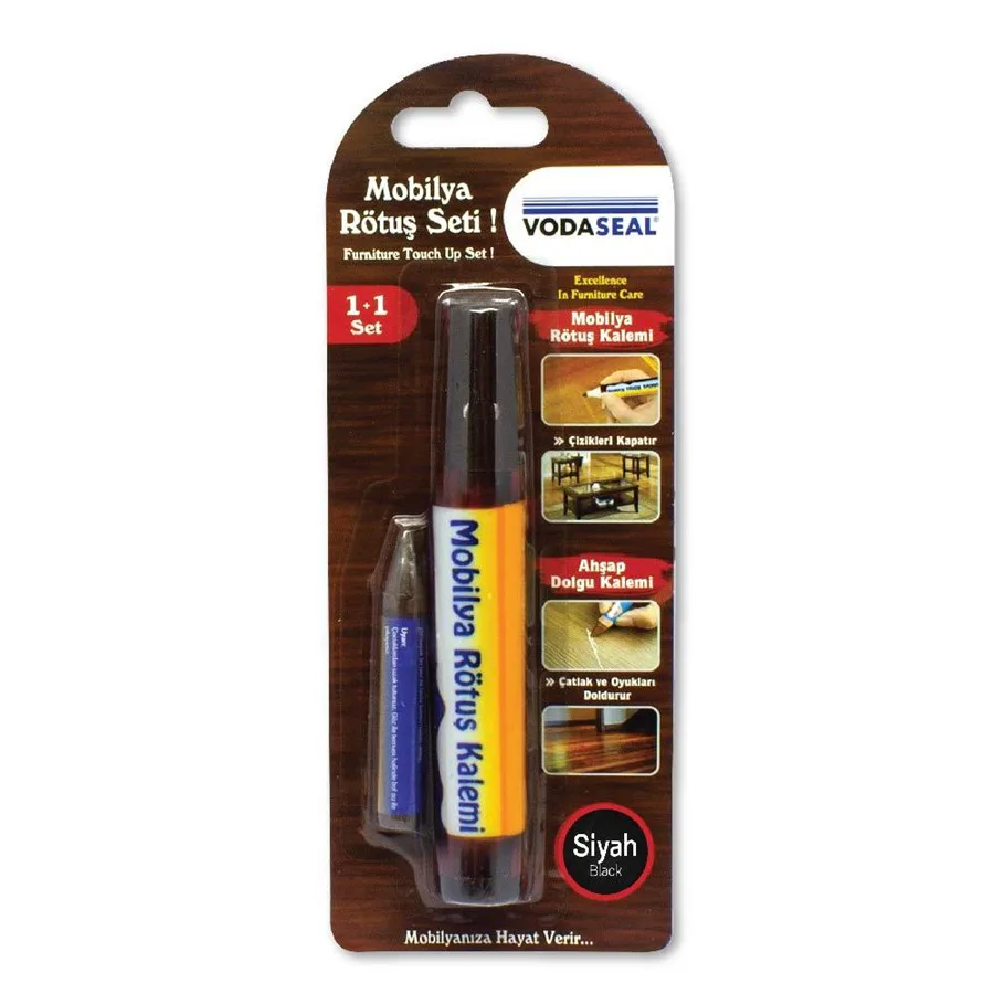 Touch Up Mobilya Rötuş Kalemi Siyah