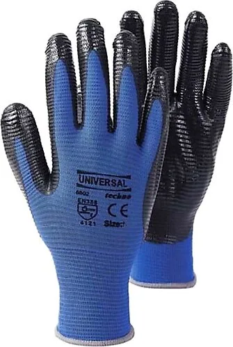 Üniversal Montaj Eldiven 8802 B Techno Mavi-Siyah 10