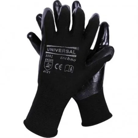 Üniversal Montaj Eldiven 8802 Siyah 10 No