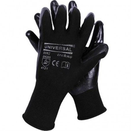 Üniversal Montaj Eldiven 8802 Siyah 9 No