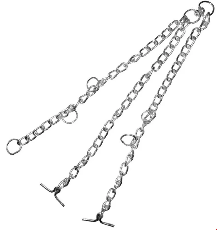 Ymn Besi Zinciri 75x100 7mm Bükülü - 3 halkalı