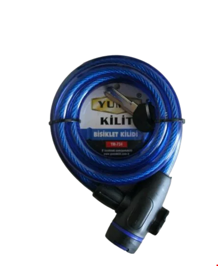 Yuma 734 Bisiklet Kilidi 12mm*150cm