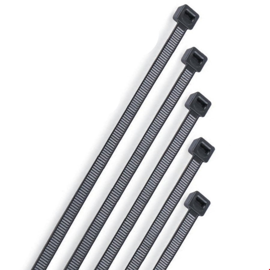 Zenith Cırt Kelepçe 8*450mm Siyah