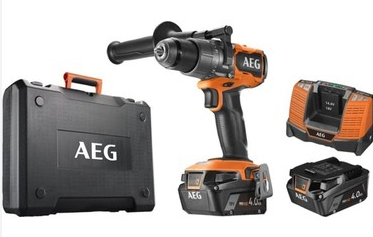 AEG BS 18C3BL-402C 18V KÖMÜRSÜZ MATKAP 4.0 AH