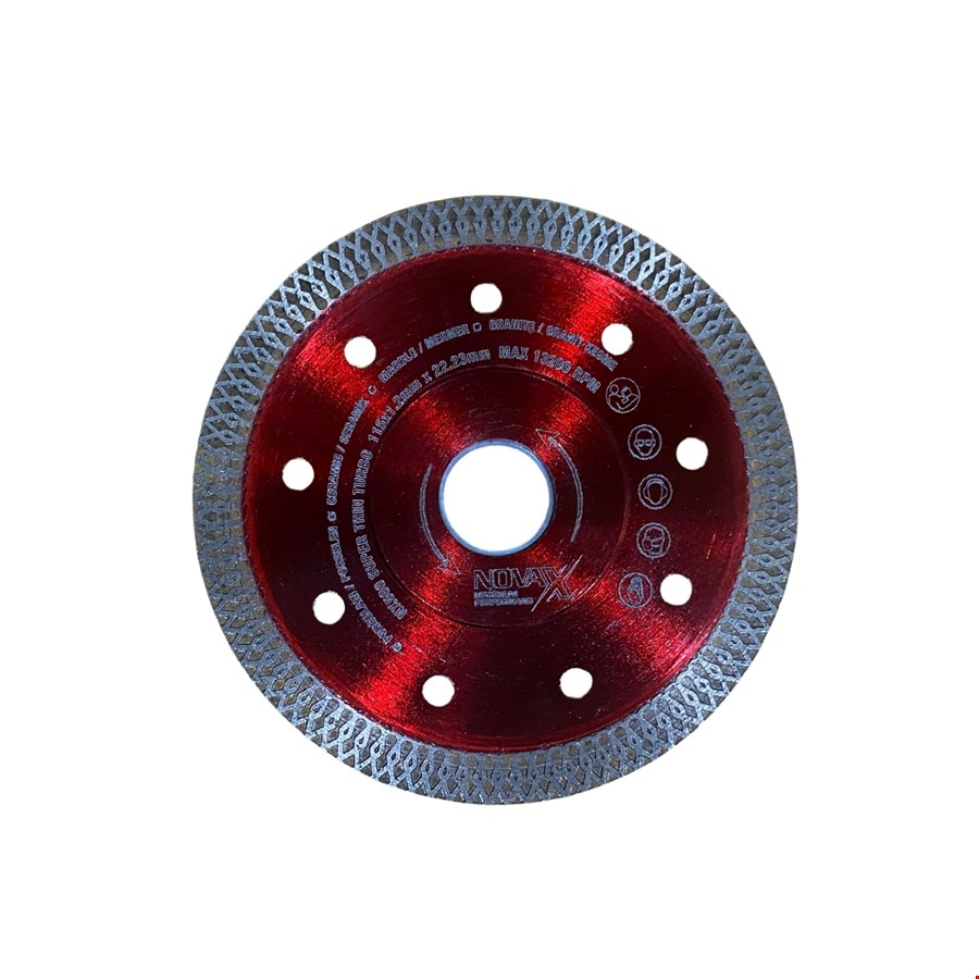 Novax Nx501 Hassas Turbo Elmas Kesici İnce 180 mm