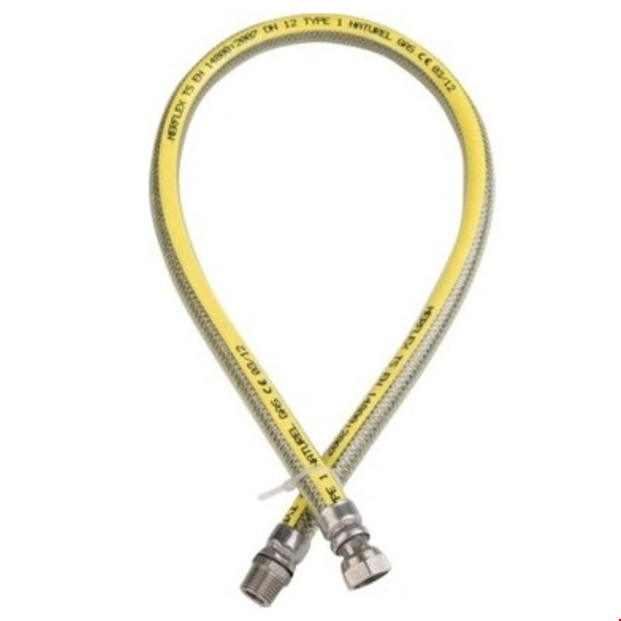 Şenpres Fleks Doğalgaz Hortumu 75 cm 1/2-1/2