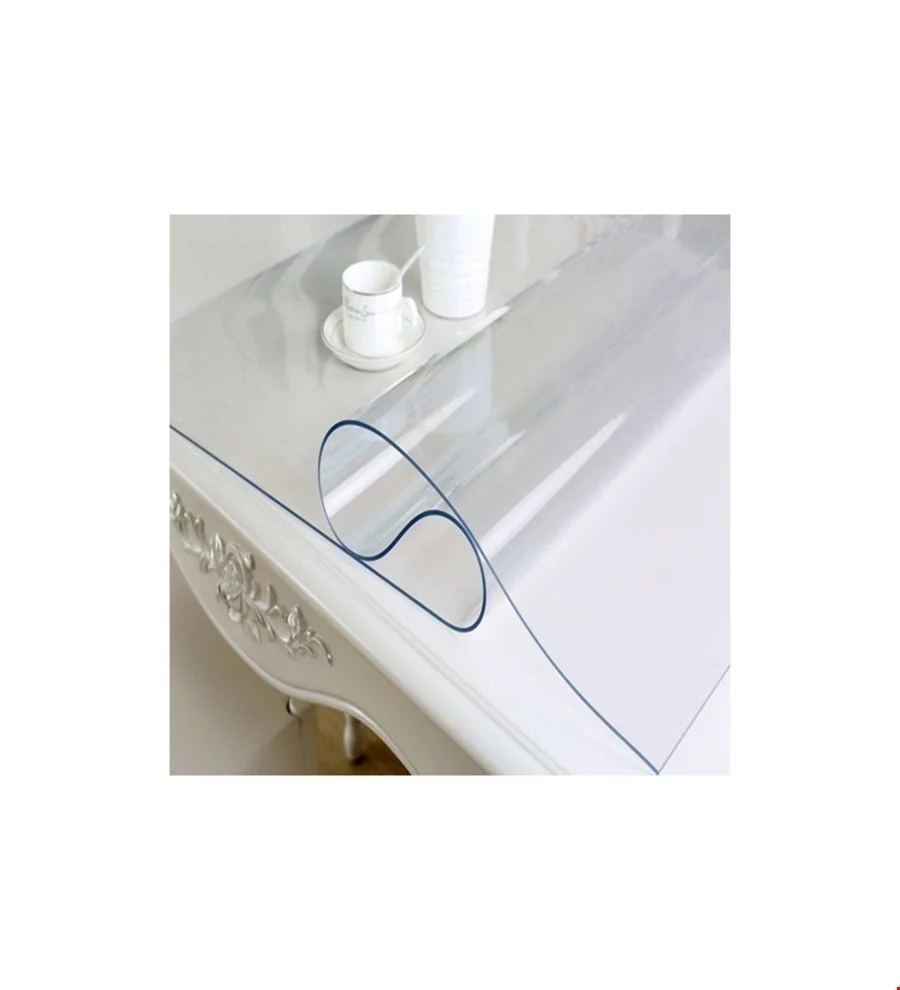 Ymn Şeffaf PVC Masa Örtüsü 1.4 mm 80 cm 20 mt