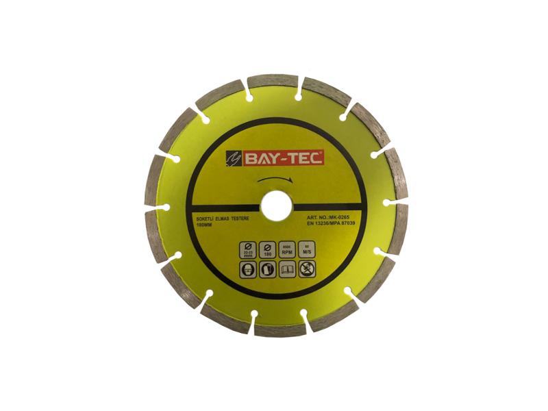 BAYTEC ELMASLI TAŞLAMA SİLME DİSKİ 125 MM (6)
