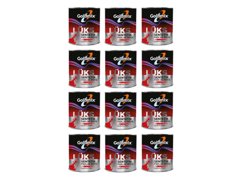 GOLDMIX SENTETIK BOYA 1/4 YEŞİL(12)