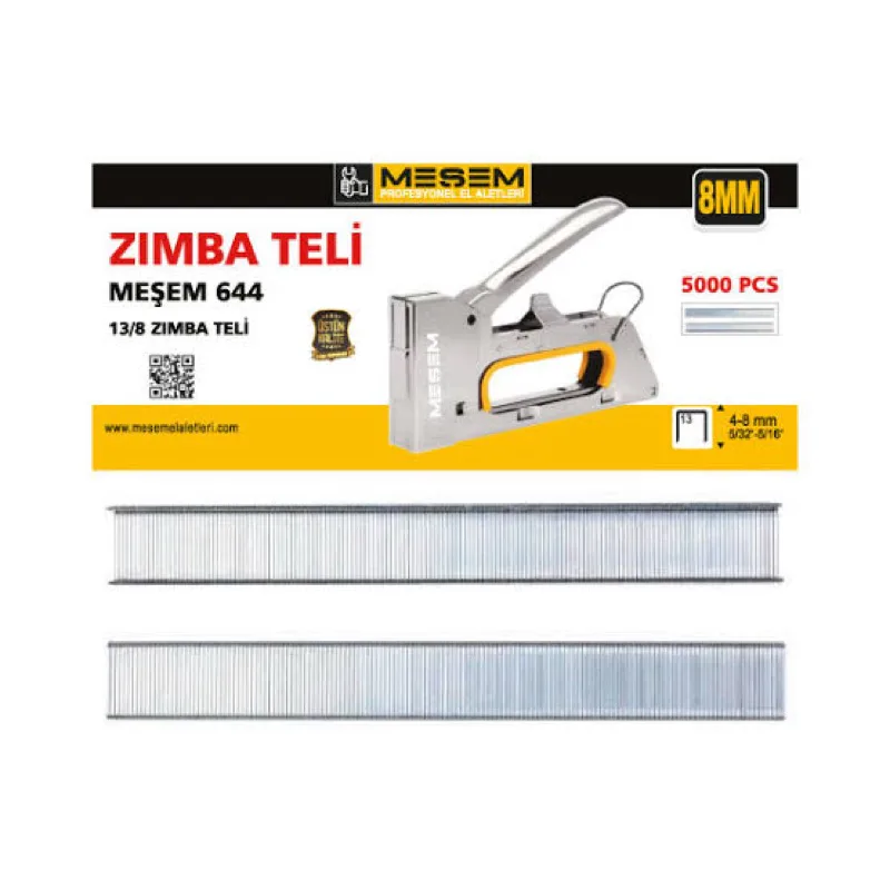 MEŞEM ZIMBA TELİ 8 MM 13*8 (50)