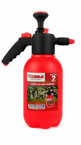 **İLAÇLAMA POMPA 2 LT KALİTELİ KIRMIZI (10)