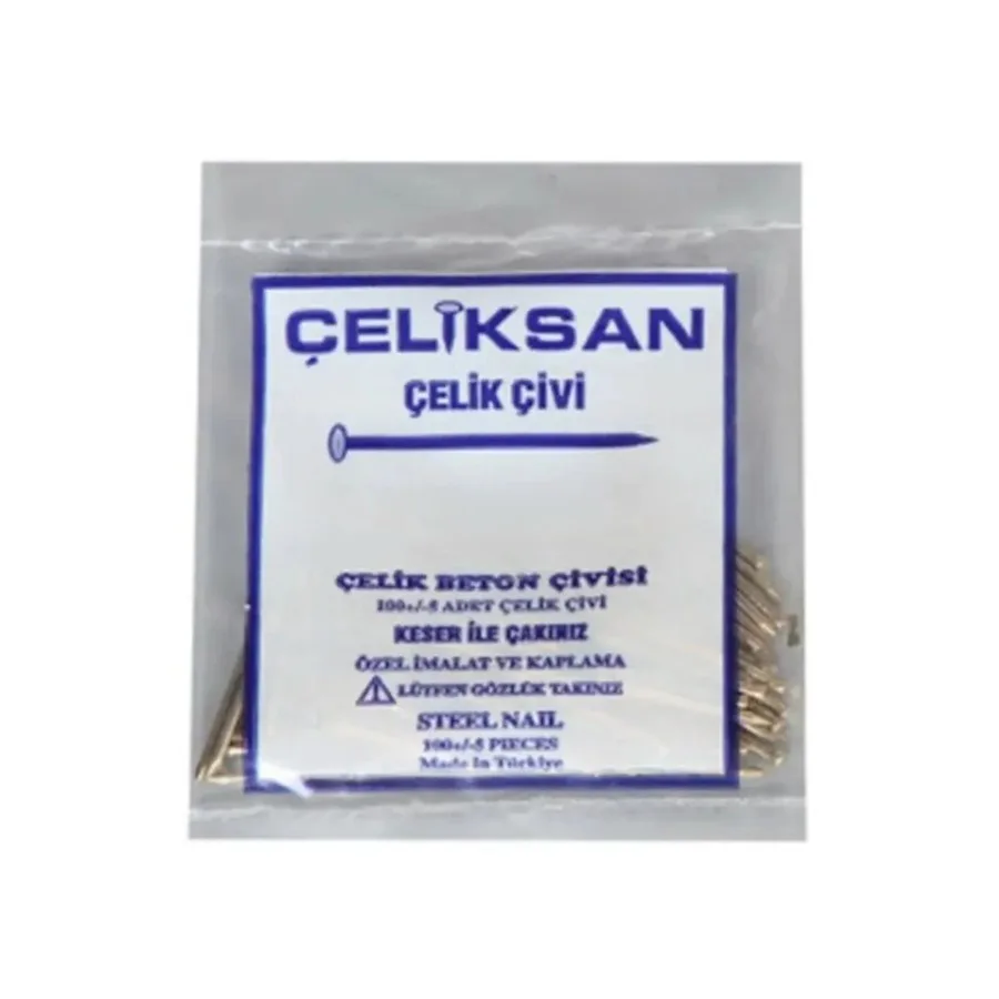 ÇELİKSAN ÇELİK ÇİVİ 2X40 SARI