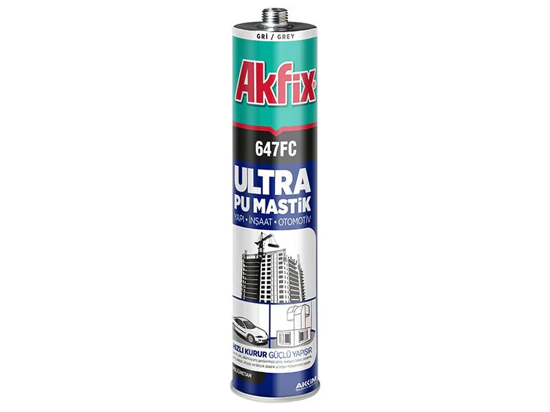 AKFIX ÇELIK MASTIK GRİ (24 AD)(AA476)