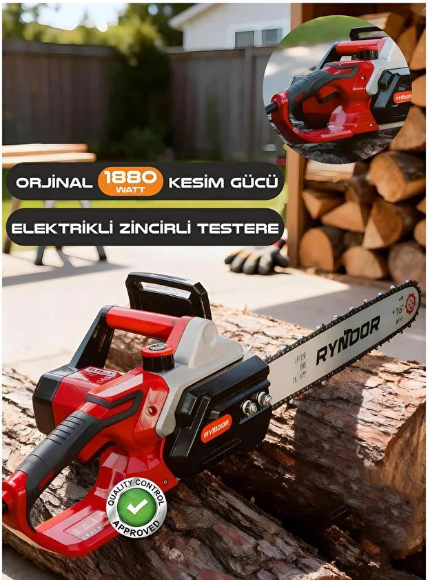RYNDOR 1800 W ELEKTİRİKLİ HIZAR MOTORU