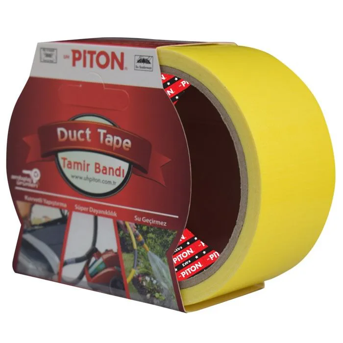 DUCT TAPE TAMİR BANDI 48MM*10M (SARI) PİTON
