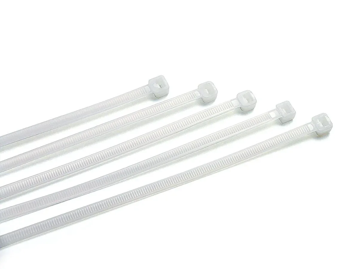 PLASTİK CIRT KELEPÇE BEYAZ 3,6X370MM