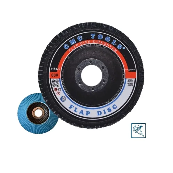 CMC ZİRKONYUM FLAP DİSK 115X22 MM 40 KUM
