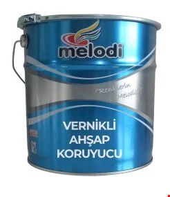 Melodi Vernikli Ahşap Koruyucu Ceviz 1/1