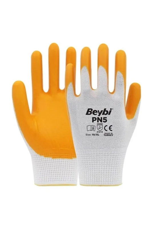 BEYBİ ELDİVEN PN5 BEYAZ-SARI NO:10 (288)