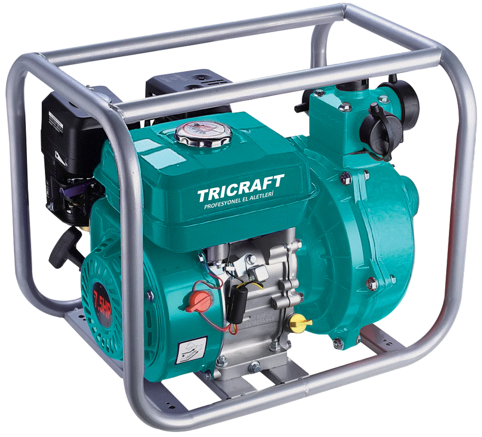 TRİCRAFT BENZİNLİ 7.0 HP SU POMPASI (YÜKSEK İRTİFA)