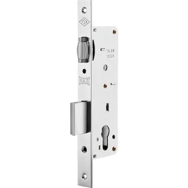 KALE STANDART MAKARALI SiLİND.KİLİT DAR TİP 20 MM NİKEL