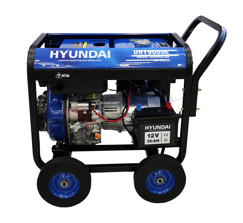 HYUNDAİ 9000E 8,5 KW JENERATÖR DİZEL İPLİ-MARŞLI