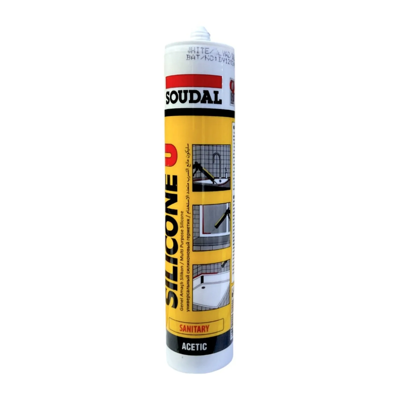 SOUDAL BEYAZ SİLİKON 280 GR (30)