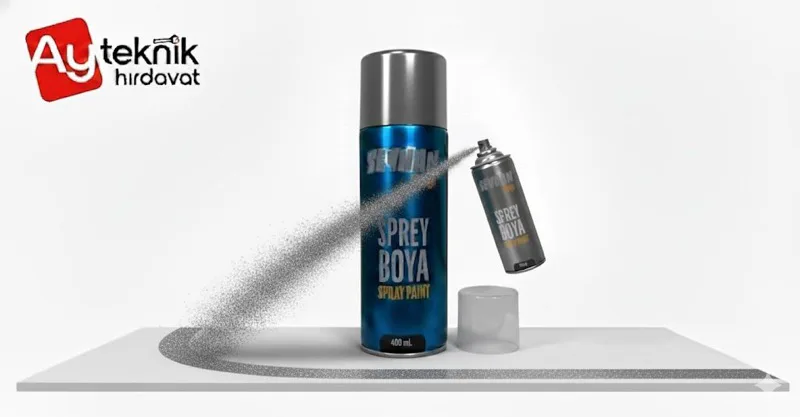 SİP ANTRASİT GRİ AKRİLİK SPREY BOYA 400 ML (15)