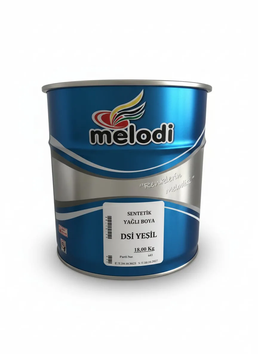 MELODİ SENTETİK YAĞLI BOYA 18/1 (YEŞİL)