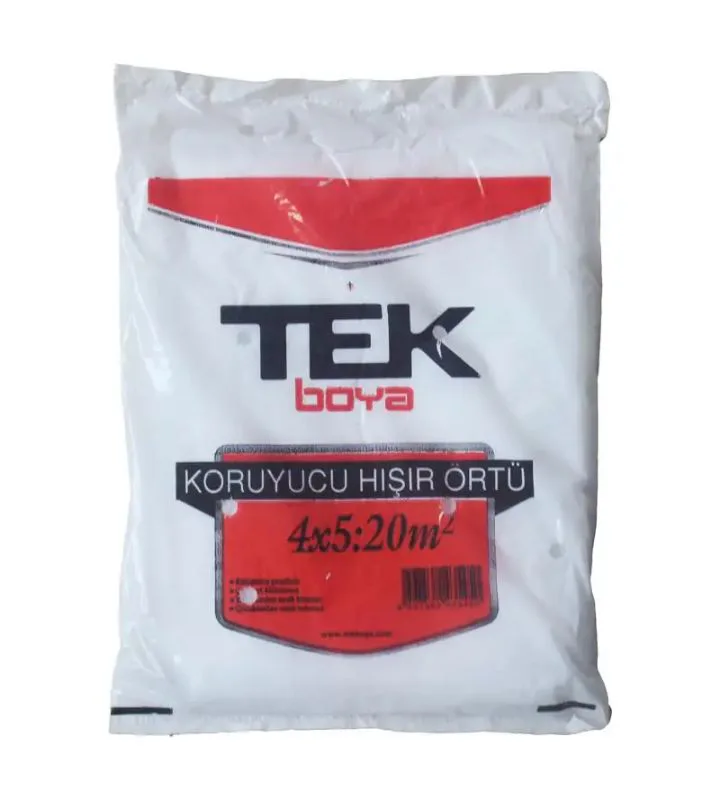 TEK BOYA KORUYUCU HIŞIR ÖRTÜ 20 M2 (4 X 5) (25)