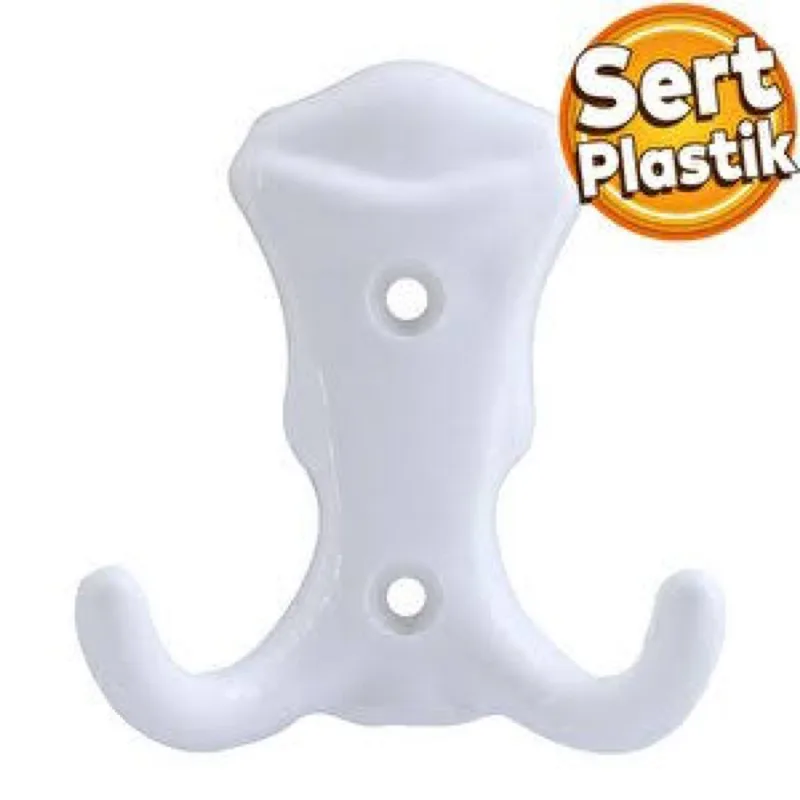 **BULMAX PLASTİK BEYAZ SARIKLI ASKI (100)