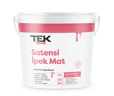 TEK SATENSİ MAT BOYA (ALTIN BAZ) 7,5 L