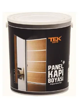 TEK SU BAZLI PANEL KAPI BOYASI (BEYAZ) 1/1 (6)