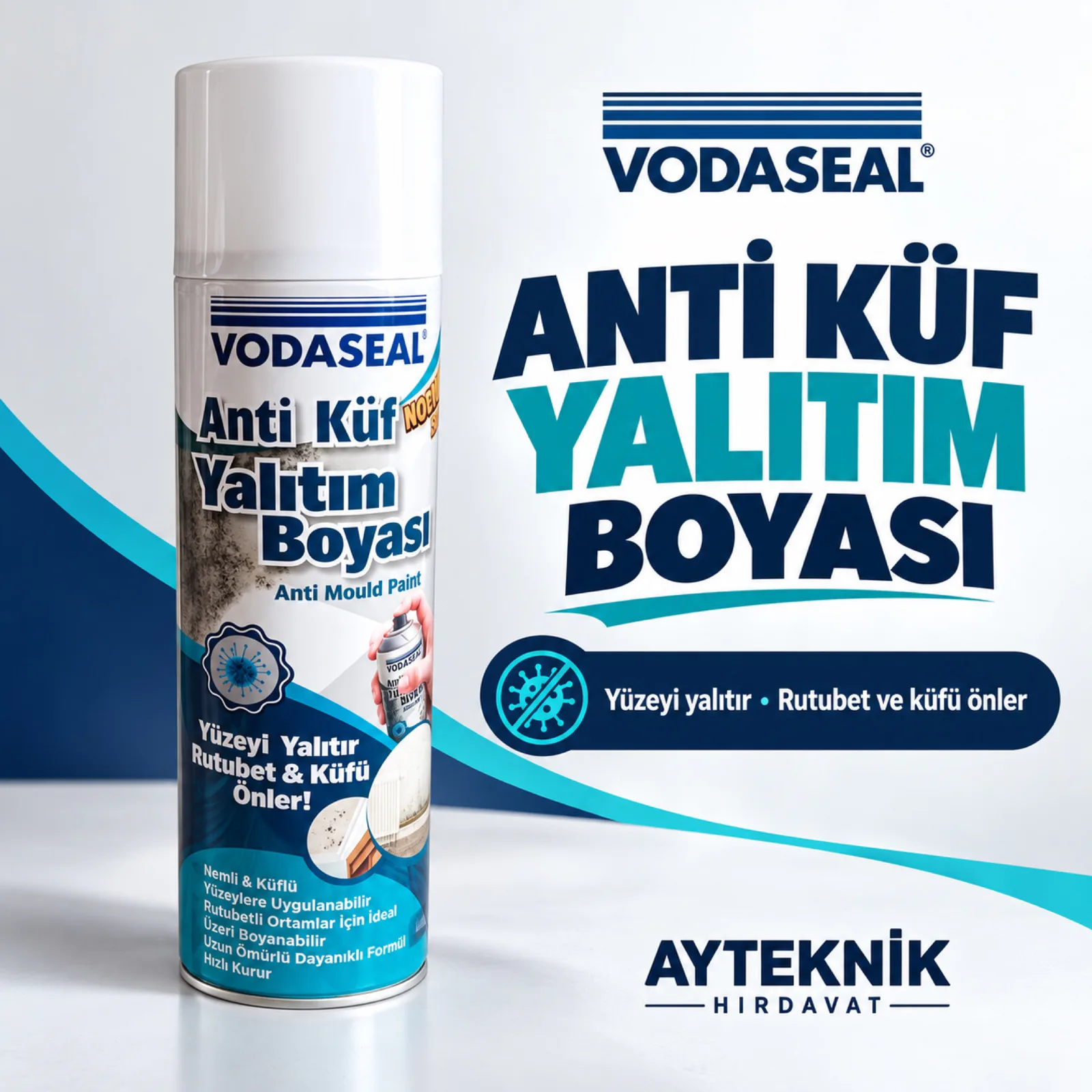 VODASEAL NEM KÜF YALITIM SPREYİ 500ML (12)