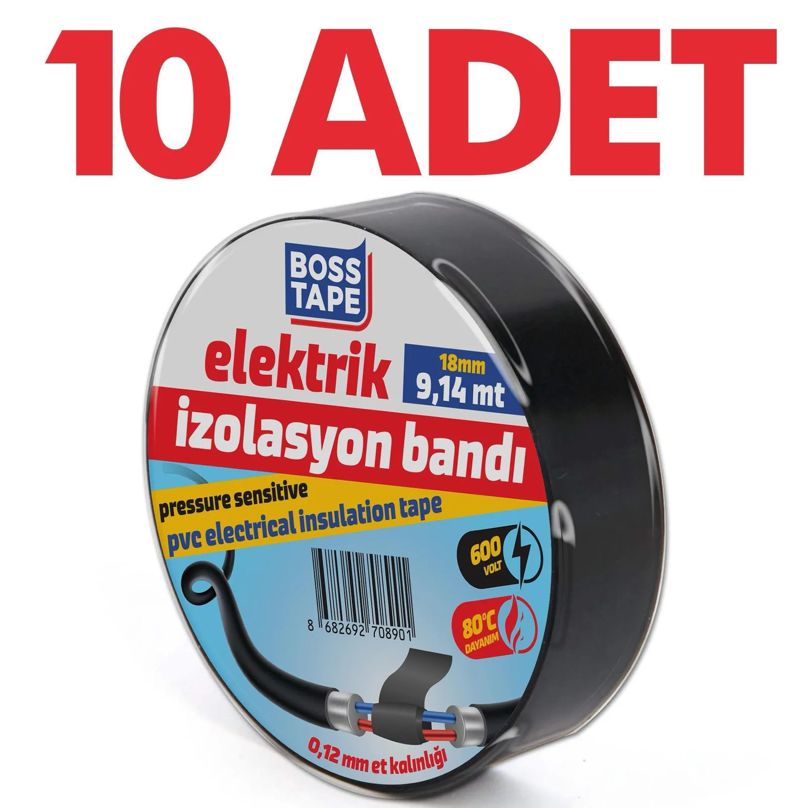 VODASEAL ELEKTRİK BANT SİYAH (10)