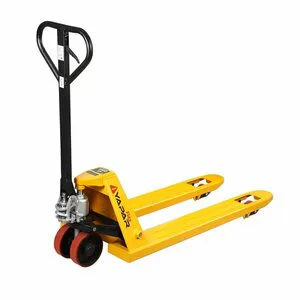 YAPARLAR YAPAR TRANSPALET SARI FLEX 2,5 TON PU KIRMIZI TEKERLEK