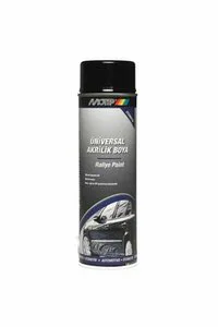 MOTİP ÜNİVERSAL AKRİLİK BOYA PARLAK SİYAH 500 ml