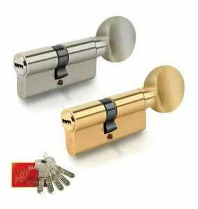 KALE BİLYALI MANDALLI BAREL ÇELİK PİMLİ 90 mm SARI